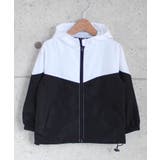 18-15オフホワイト×ブラックV | キッズ 子供服 マウンテンパーカー | NEXT WALL