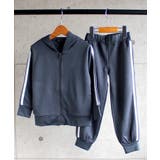 7-3チャコール | キッズ セットアップ 上下セット | NEXT WALL