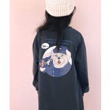 6-6チャコール/B | キッズ ワンピース チュニックTシャツ | NEXT WALL