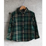 13-5グリーン系 | キッズ ネルシャツ 子供服 | NEXT WALL
