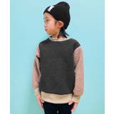 18-17チャコール×モカ/B | キッズ トレーナー トップス | NEXT WALL