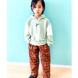 10-9ブラウン/チェック | ワイドパンツ キッズ シェフパンツ | NEXT WALL