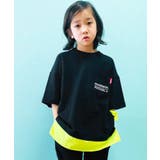 12-4ブラック×ライム/A | キッズ Tシャツ 子供服 | NEXT WALL