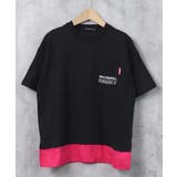 12-6ブラック×ピンク/A | キッズ Tシャツ 子供服 | NEXT WALL