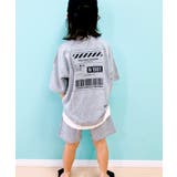 16-1杢グレー/A | キッズ セットアップ 上下セット | NEXT WALL