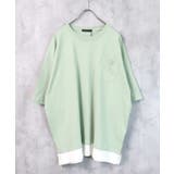 20-13ミント/BIG | メンズ Tシャツ 半袖 | NEXT WALL