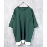 20-17D/グリーン/BIG | メンズ Tシャツ 半袖 | NEXT WALL