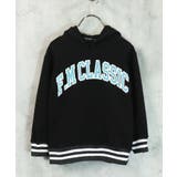 18-9ブラック×杢チャコール/C | キッズ パーカー プルオーバー | NEXT WALL