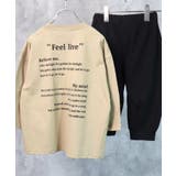 12-11ベージュ×ブラック/D | キッズ セットアップ 上下セット | NEXT WALL