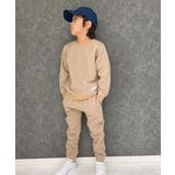 6-2ベージュ | 裏起毛ルームウエア パジャマ キッズ | NEXT WALL