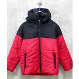 10-7レッド/B | 中綿切替アウター キッズ 中綿ジャケット | NEXT WALL