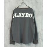 6-5チャコール | PLAYBOY トレーナー レディース | NEXT WALL【WOMAN】