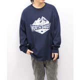 9-5ネイビー/B | メンズ ロンT Tシャツ | NEXT WALL