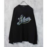 9-6ブラック/B | メンズ ロンT Tシャツ | NEXT WALL