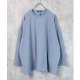 20-4S/ブルー | メンズ ロンT Tシャツ | NEXT WALL