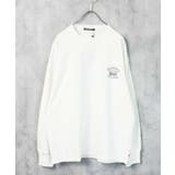 20-11オフホワイト/B | メンズ ロンT Tシャツ | NEXT WALL