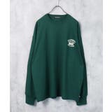 20-13D/グリーン/B | メンズ ロンT Tシャツ | NEXT WALL