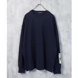 20-18ネイビー/C | メンズ ロンT Tシャツ | NEXT WALL