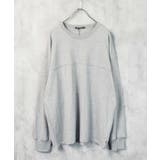 20-2杢グレー/A | メンズ ロンT Tシャツ | NEXT WALL