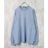 20-4S/ブルー/A | メンズ ロンT Tシャツ | NEXT WALL