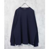 20-8ネイビー/A | メンズ ロンT Tシャツ | NEXT WALL