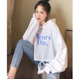 2-2ホワイト | レディース BIGパーカー ビッグシルエット | NEXT WALL【WOMAN】