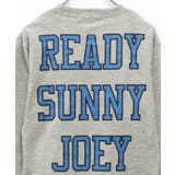 16-6杢グレー/B | キッズ ロンT Tシャツ | NEXT WALL