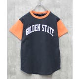 16-12チャコール×オレンジ/C | キッズ Tシャツ 子供服 | NEXT WALL