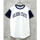 16-9ホワイト×ネイビー/C | キッズ Tシャツ 子供服 | NEXT WALL
