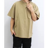18-14ベージュ/ヘンリーネック | メンズ Tシャツ 半袖 | NEXT WALL