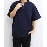 18-16ネイビー/ヘンリーネック | メンズ Tシャツ 半袖 | NEXT WALL