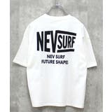 16-1オフホワイト/A | NEVSURF BIGｔシャツ キッズ | NEXT WALL