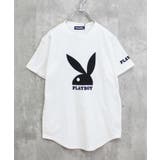 16-13オフホワイト/D | PLAYBOY Tシャツ キッズ | NEXT WALL
