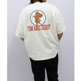 16-1オフホワイト/A | トム&ジェリー メンズ 半袖Tシャツ | NEXT WALL