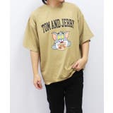 16-10ベージュ/C | トム&ジェリー メンズ 半袖Tシャツ | NEXT WALL