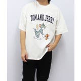 16-13オフホワイト/D | トム&ジェリー メンズ 半袖Tシャツ | NEXT WALL