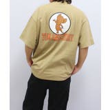 16-2ベージュ/A | トム&ジェリー メンズ 半袖Tシャツ | NEXT WALL