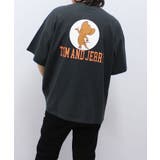 16-4チャコール/A | トム&ジェリー メンズ 半袖Tシャツ | NEXT WALL