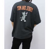 16-8チャコール/B | トム&ジェリー メンズ 半袖Tシャツ | NEXT WALL