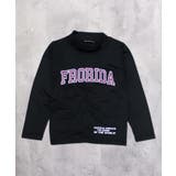 16-8ブラック/B | 長袖ラッシュガード キッズ 水着 | NEXT WALL