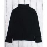 5-5ブラック | メロータートルネックロンT キッズ Tシャツ | NEXT WALL