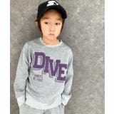 16-5杢グレー/B | プリントトレーナー キッズ 子供服 | NEXT WALL