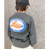 16-3杢チャコール/A | 裏起毛プリントトレーナー キッズ 子供服 | NEXT WALL