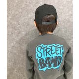 16-3チャコール/A | 裏起毛プリントトレーナー キッズ トップス | NEXT WALL