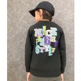 16-8ブラック/B | 裏起毛プリントトレーナー キッズ トップス | NEXT WALL