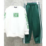 8-1オフホワイト/A | 裏起毛セットアップ キッズ 男の子 | NEXT WALL