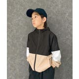 15-6ベージュ/B | マウンテンパーカー キッズ ウィンドブレーカー | NEXT WALL