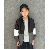 15-9チャコール/B | マウンテンパーカー キッズ ウィンドブレーカー | NEXT WALL