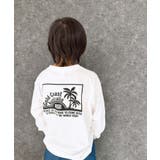 16-9オフホワイト/C | NEVSURFバックプリントBIGロンT キッズ 子供服 | NEXT WALL