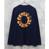 20-4ネイビー | プリントロンT メンズ Tシャツ | NEXT WALL